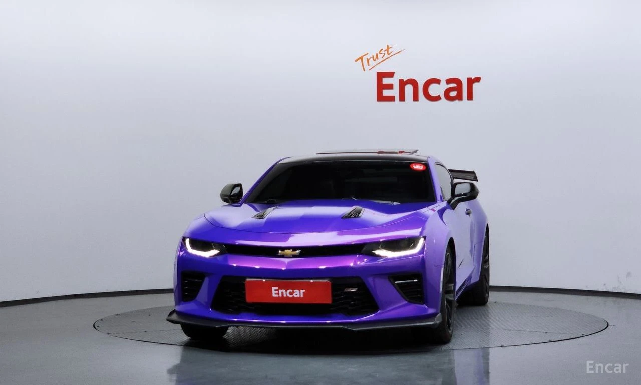 Chevrolet Camaro 6.2 SS V8* ZL1 PACK* BOSE* HEAD-UP* ОБДУХВАНЕ* , снимка 2 - Автомобили и джипове - 54738164