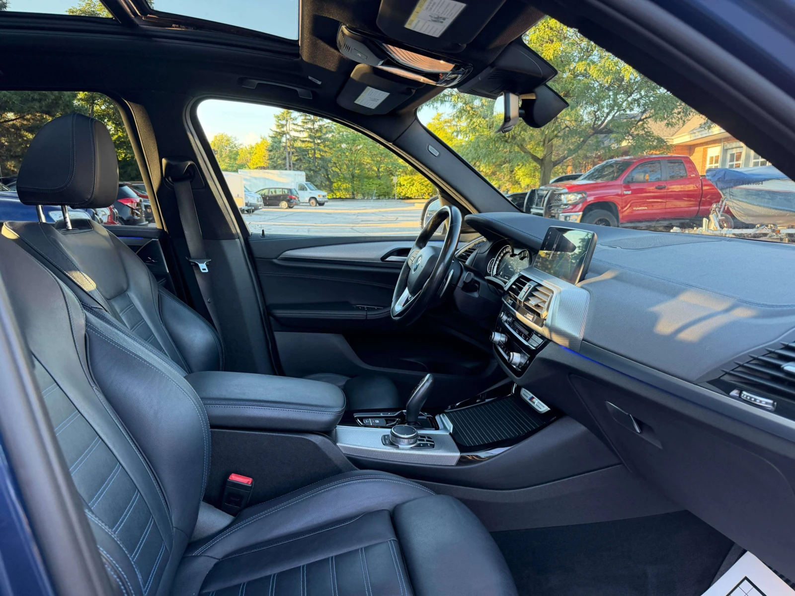 BMW X3 M40i, КЛИП НА МОТОРА, CARFAX, ЦЕНА до БГ, снимка 13 - Автомобили и джипове - 56125929