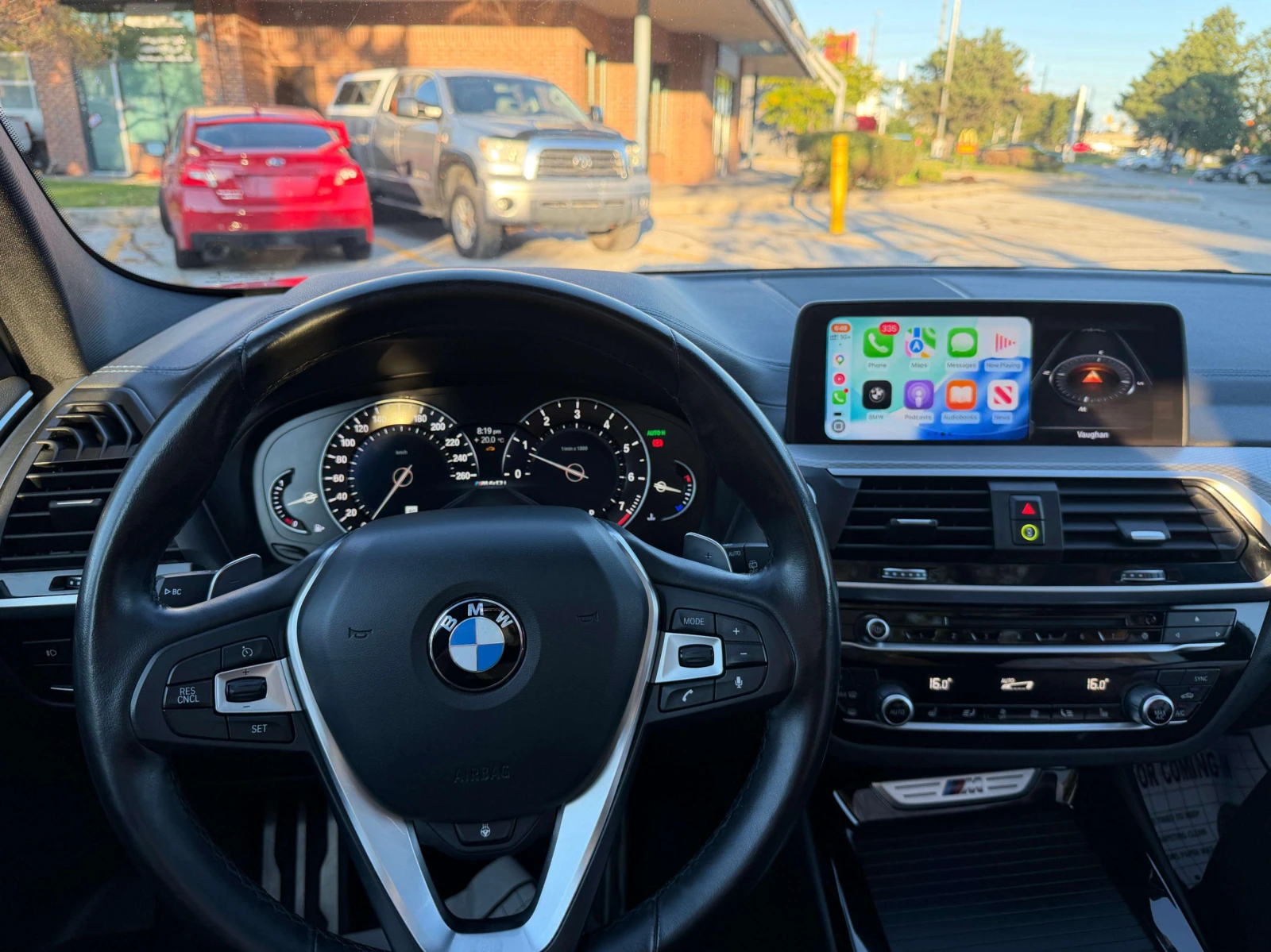 BMW X3 M40i, КЛИП НА МОТОРА, CARFAX, ЦЕНА до БГ, снимка 15 - Автомобили и джипове - 56125929