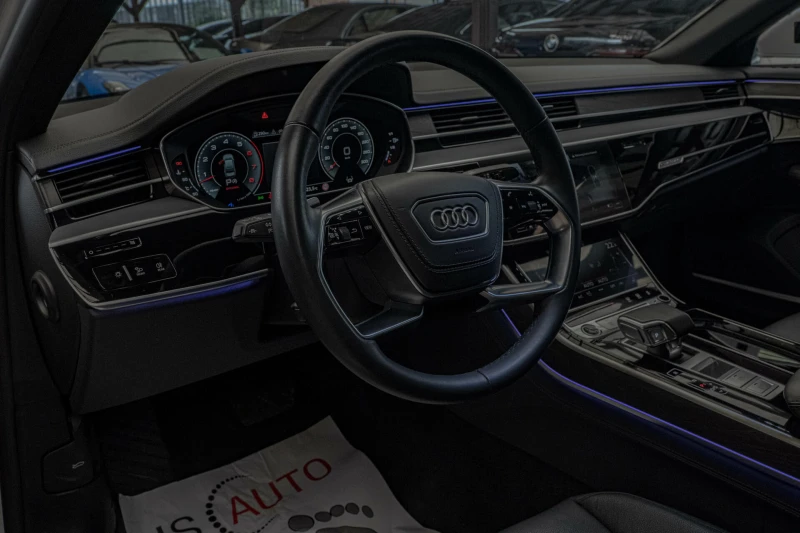 Audi A8 55TFSI/Bang&Olufsen/HuD/SLINE/Distronic/PreSense, снимка 7 - Автомобили и джипове - 51253784