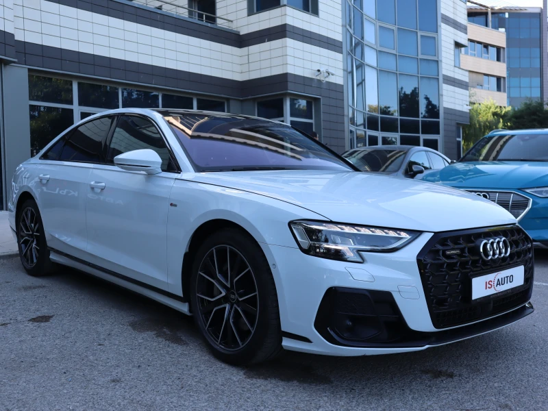 Audi A8 55TFSI/Bang&Olufsen/HuD/SLINE/Distronic/PreSense, снимка 3 - Автомобили и джипове - 51253784