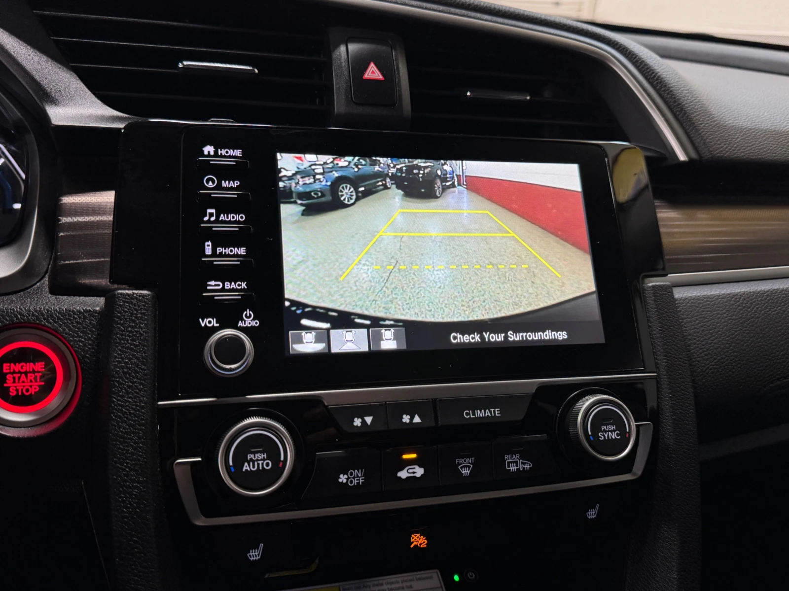 Honda Civic Touring 1.5T / Кожа / ПАНО | Mobile.bg — изображение 12