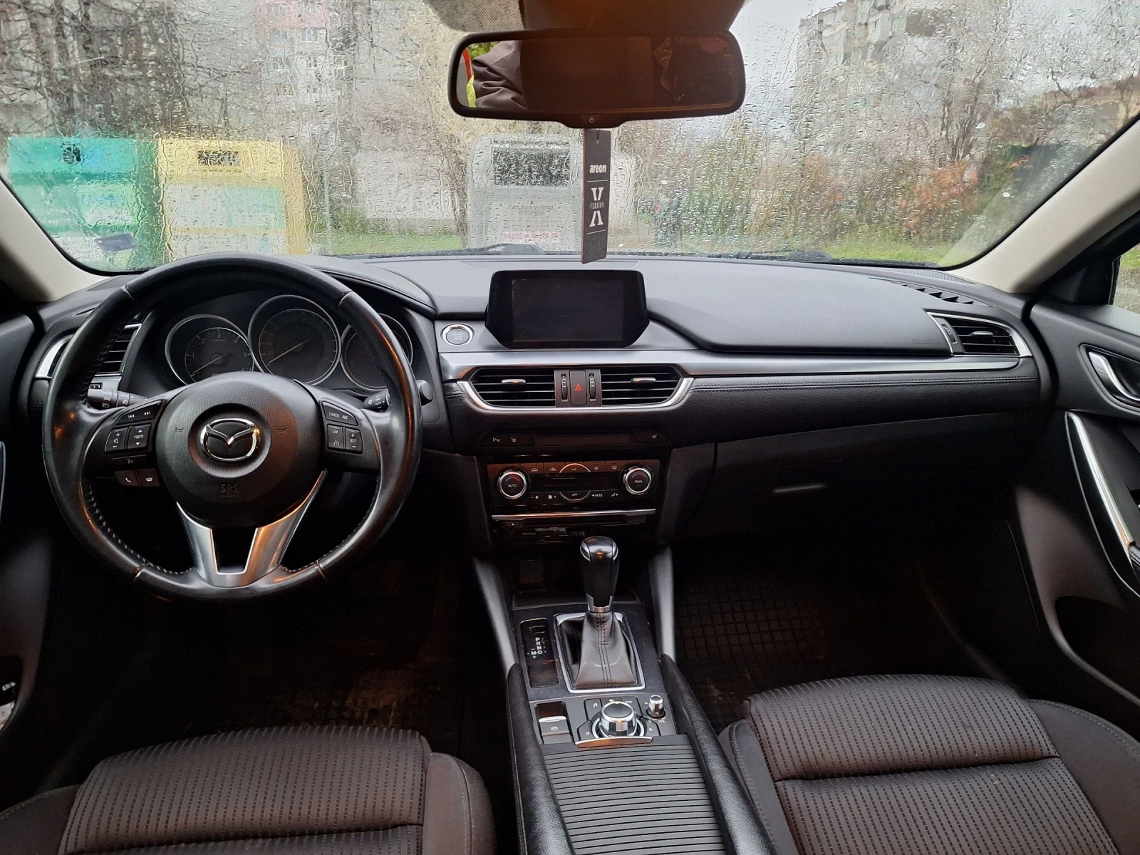 Mazda 6 Mazda 6 2.2D Skayactiv PODGREV NAVI KSENON AVTOMAT, снимка 9 - Автомобили и джипове - 54060540