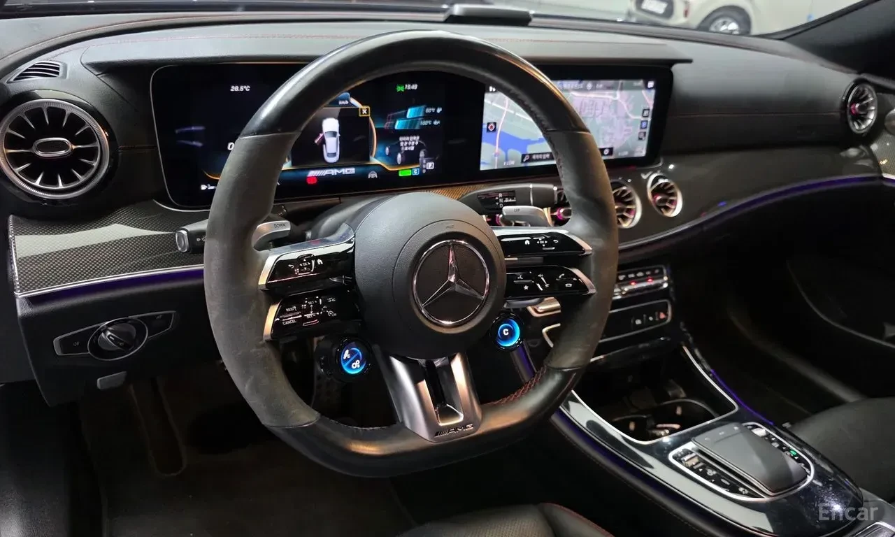 Mercedes-Benz E 53 AMG COUPE* BURMESTER* ОБДУХВАНЕ* ДИСТРОНИК* ХЕДЪП* , снимка 9 - Автомобили и джипове - 55820146