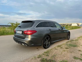 Обява за продажба на Mercedes-Benz C 220 9G/ПОДГРЕВ/AMG/AMBIENT/BLIND SPOT/KEYLESS/КАМЕРА ~26 499 лв. - изображение 4