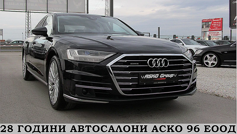 Audi A8 3D-KAM/ DISTRONIC/ПОДГРЕВ/ОБДУХ* СОБСТВЕН   ЛИЗИНГ, снимка 3 - Автомобили и джипове - 47282870