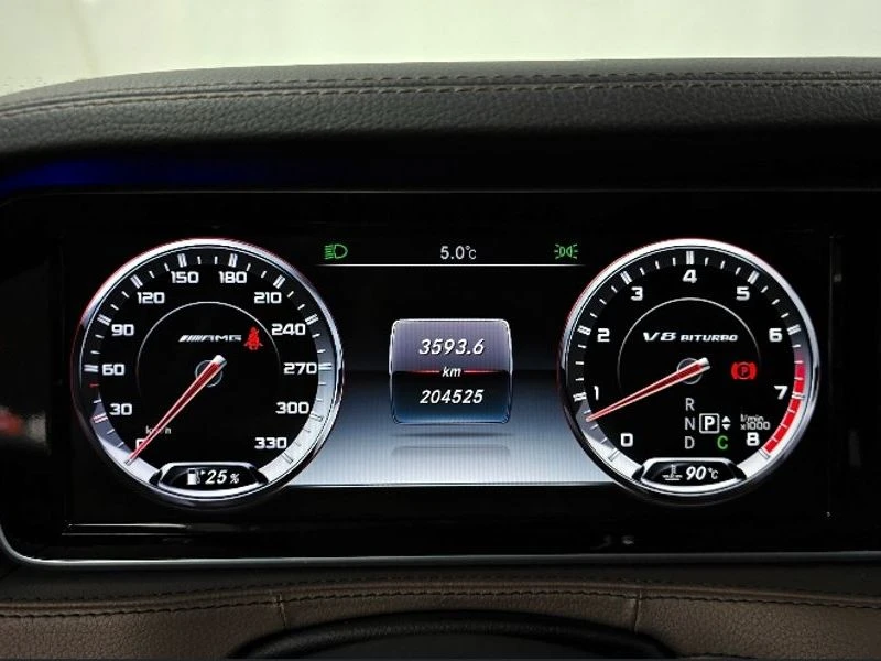Mercedes-Benz S 63 AMG S63 AMG 4MATIC| 577к.с.| ВКЛ.ТЕХНОТЕСТ, снимка 8 - Автомобили и джипове - 55132159