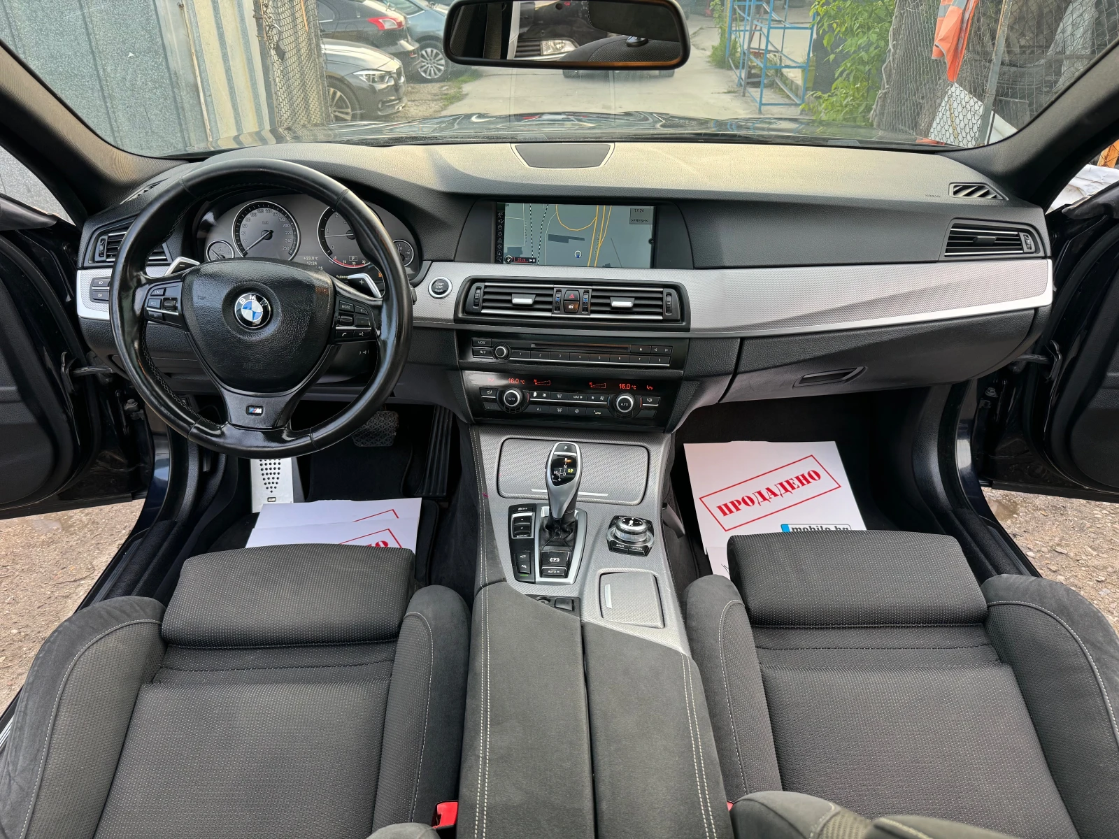 BMW 535 D 313HP 8ZTF M-PAKET ALKANTARA NAVI MAX FUUL 2013G | Mobile.bg   12