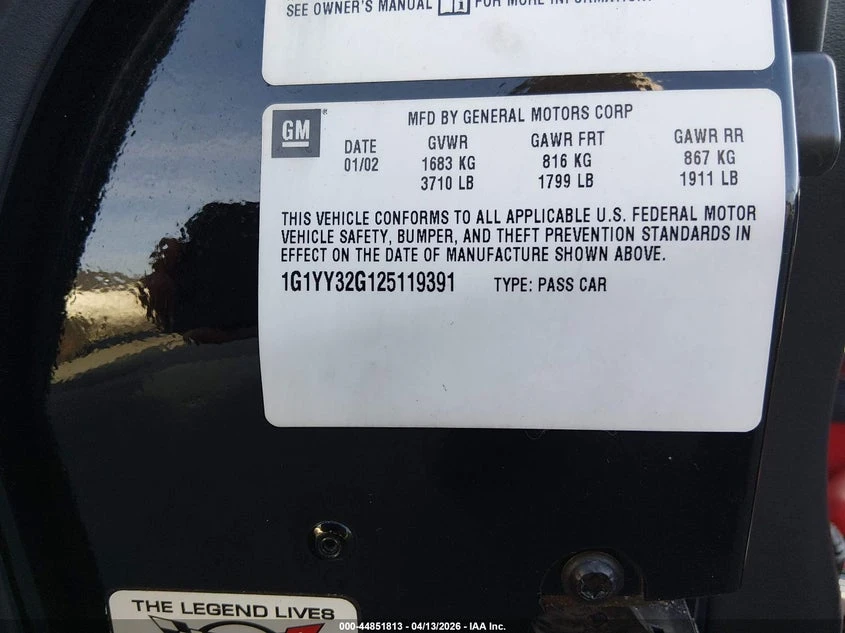 Chevrolet Corvette 5.7l, снимка 9 - Автомобили и джипове - 54241418