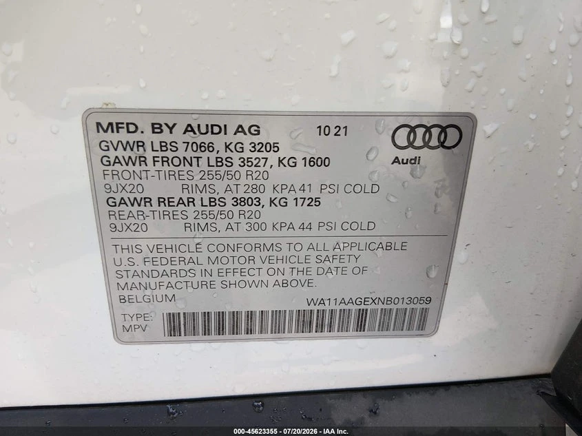 Audi E-Tron Sportback Premium S Line Quattro, снимка 9 - Автомобили и джипове - 55533392