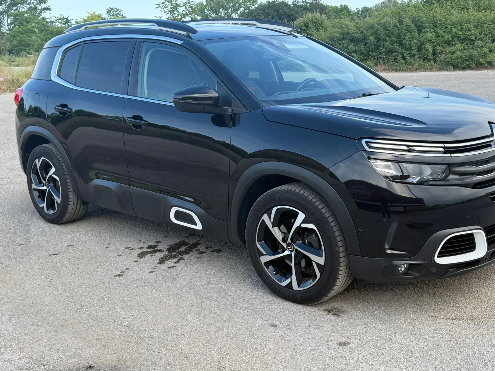 Citroen C5 Aircross LED* NAVI* КАМЕРА* КОЖА* 117000км* 1.5d 131hp, снимка 4 - Автомобили и джипове - 54745501