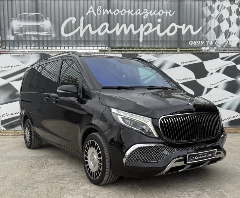 Mercedes-Benz V 220 Майбах пакет, снимка 3 - Бусове и автобуси - 51872324