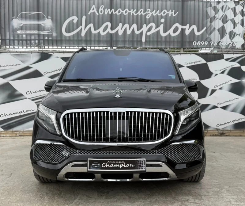 Mercedes-Benz V 220 Майбах пакет, снимка 2 - Бусове и автобуси - 51872324