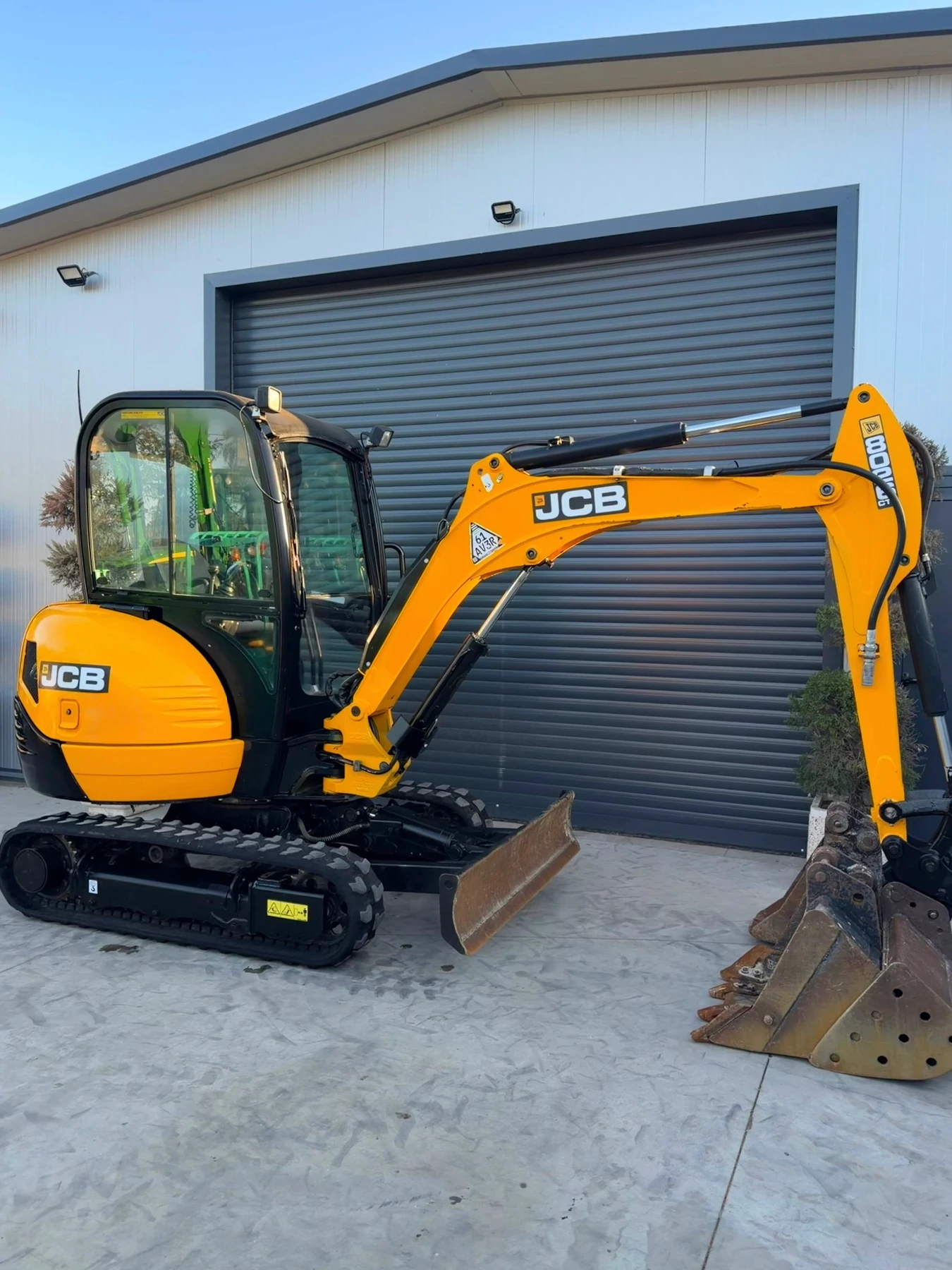 Багер JCB 8026 2.9т Перфектен