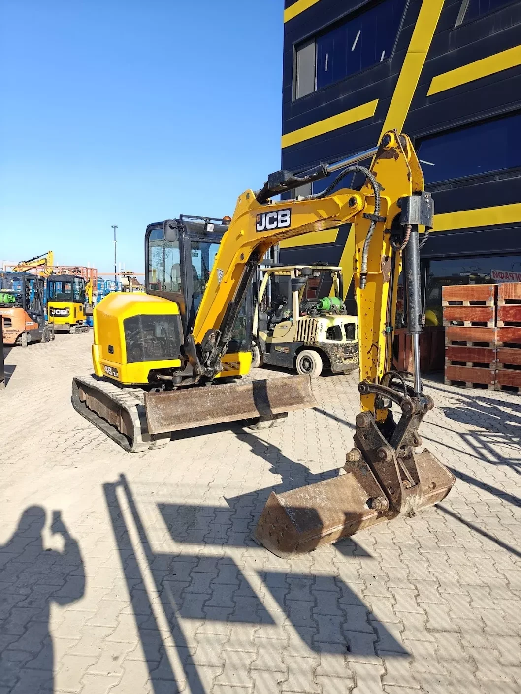Багер JCB 48z-1, снимка 3 - Индустриална техника - 56375055