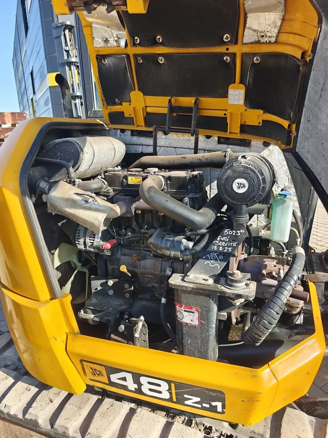 Багер JCB 48z-1, снимка 13 - Индустриална техника - 56375055