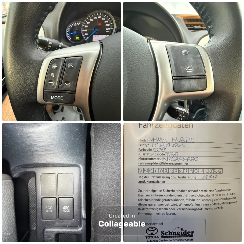 Toyota Yaris 1.5i Автомат Hybrid Швейцария, снимка 16 - Автомобили и джипове - 50583250