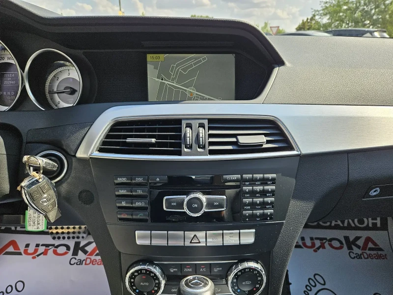 Mercedes-Benz C 250 2.2CDI-204кс= АВТОМАТ= AMG LINE= ПАНОРАМА= КСЕНОН, снимка 14 - Автомобили и джипове - 51289469