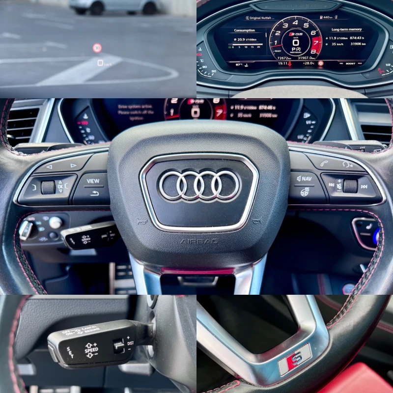 Audi SQ5 3.0TFS| * FULL* MATRIX* LED* 360 CAM* B&0* Head UP, снимка 13 - Автомобили и джипове - 48779327