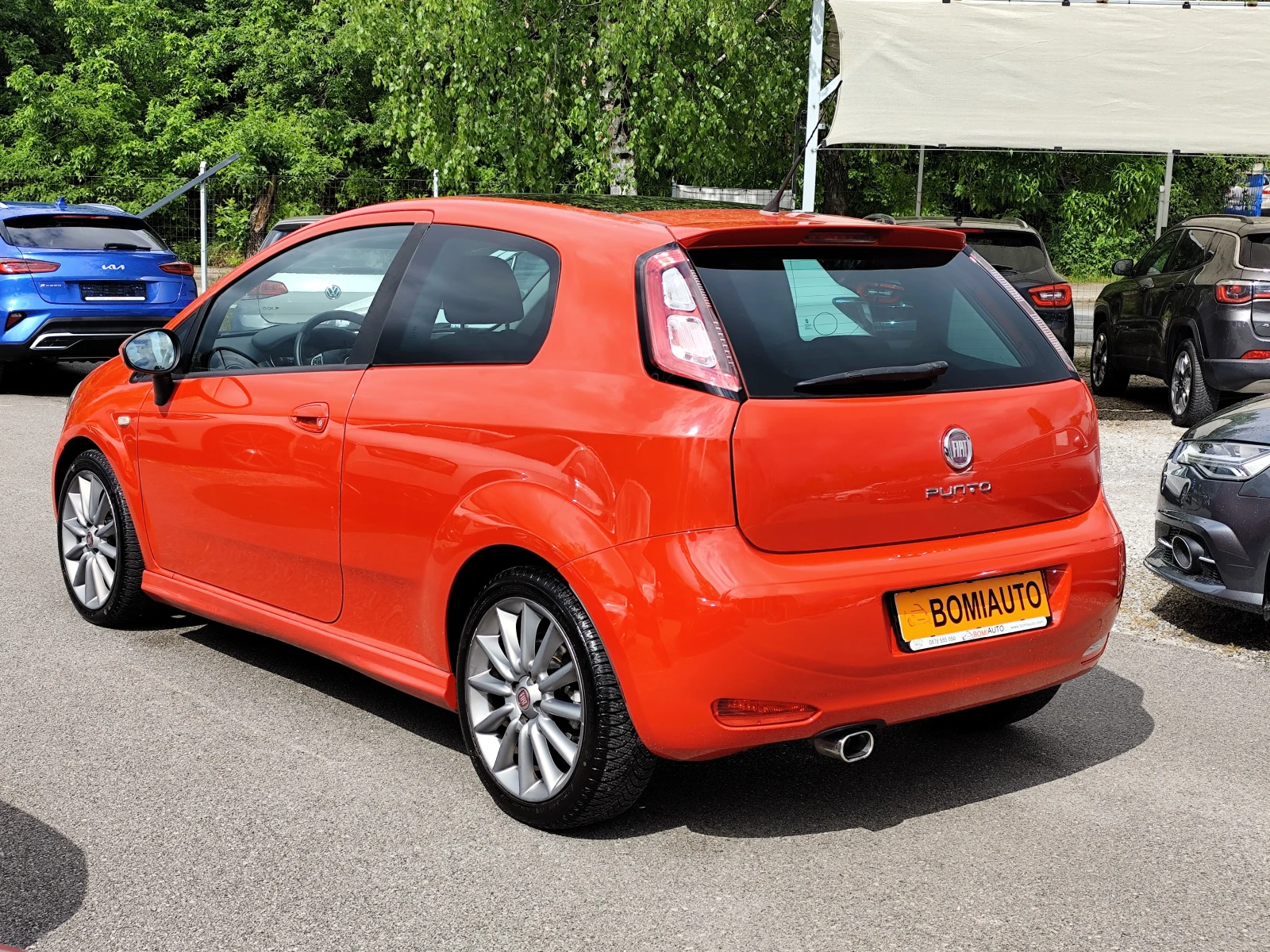 Fiat Punto 1.4 16V m-air TURBO* ГАЗ* ПАНОРАМА* , снимка 6 - Автомобили и джипове - 54799565