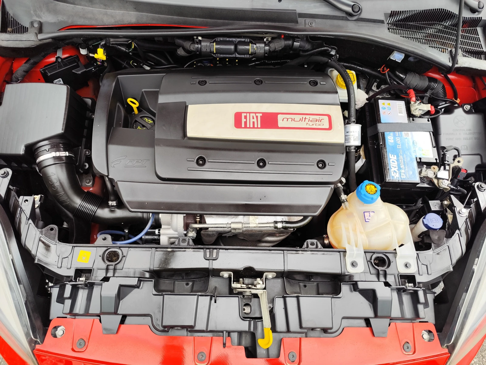 Fiat Punto 1.4 16V m-air TURBO* ГАЗ* ПАНОРАМА* , снимка 15 - Автомобили и джипове - 54799565