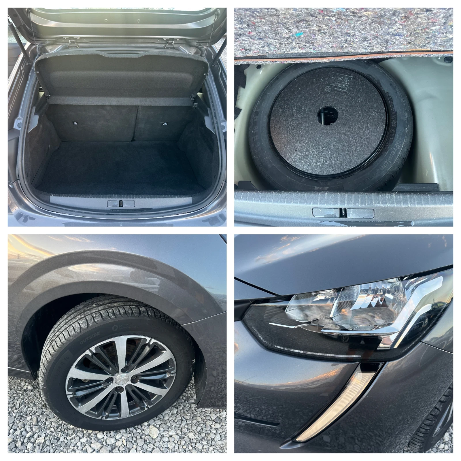 Peugeot 208 1.2i 86HP 2021G EVRO6B* 54000km* KTEO OK, снимка 13 - Автомобили и джипове - 54858035