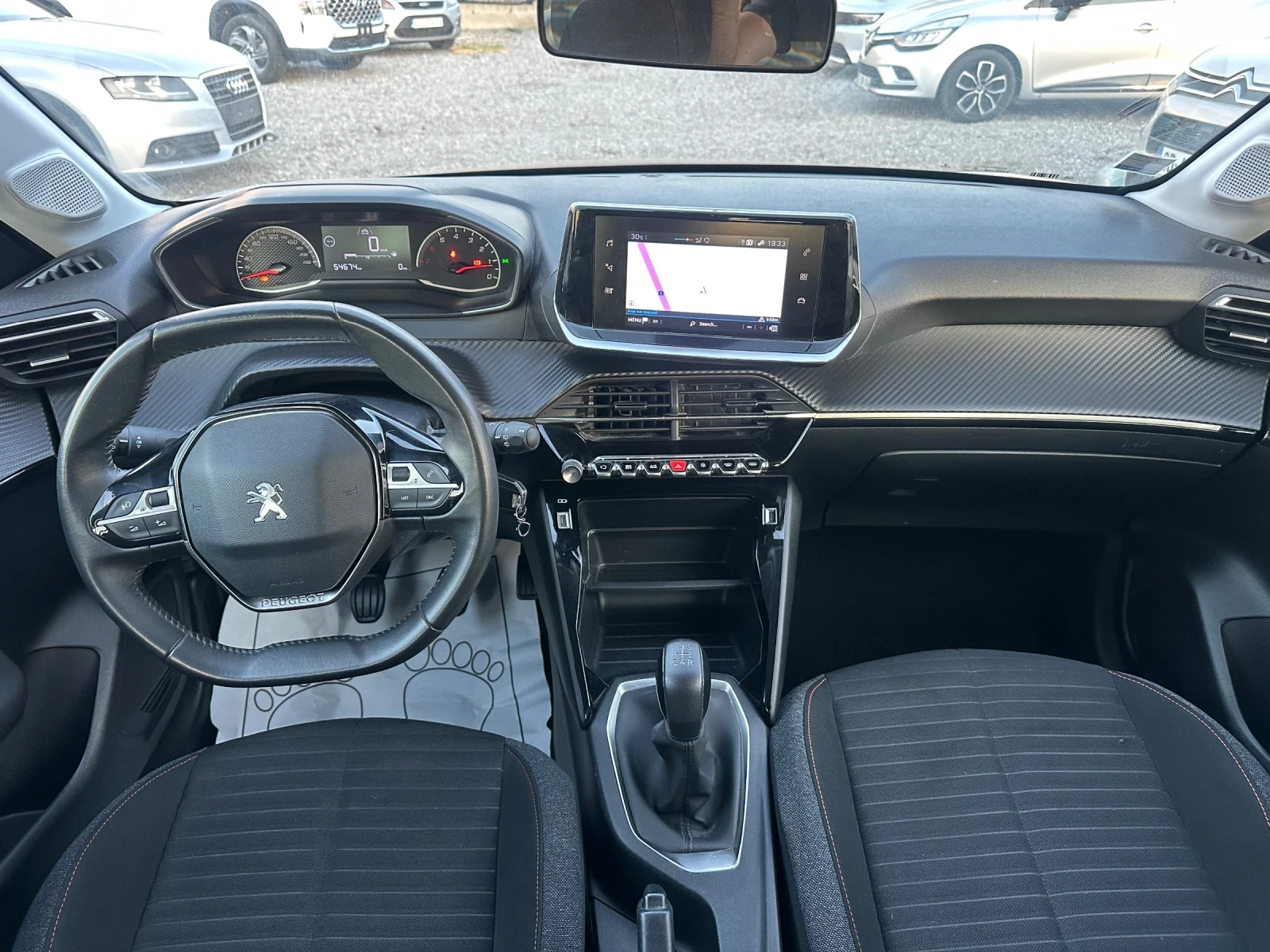 Peugeot 208 1.2i 86HP 2021G EVRO6B* 54000km* KTEO OK, снимка 11 - Автомобили и джипове - 54858035