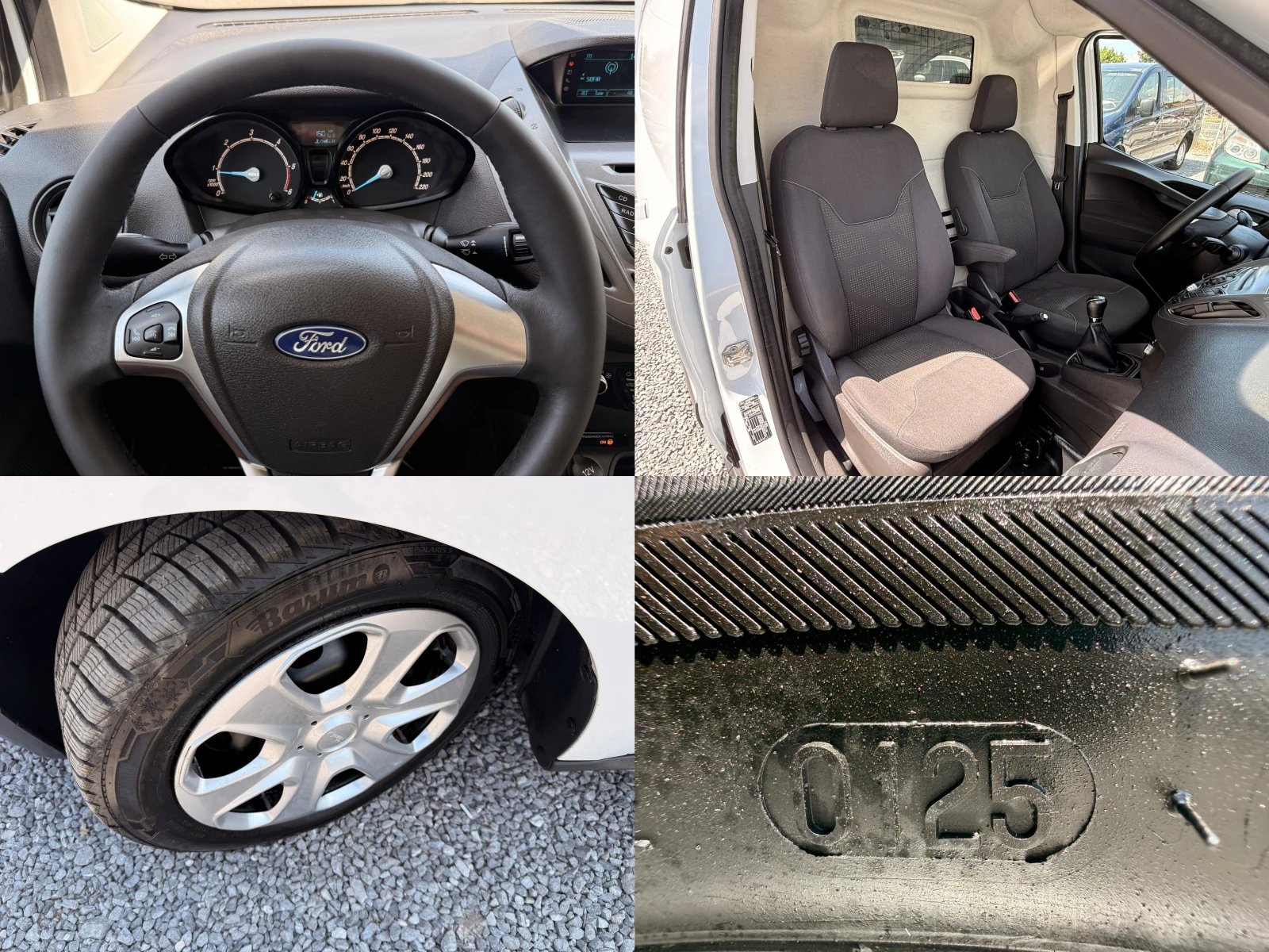 Ford Courier 1.5TDCI EURO6;KLIMA;TUV;COC, снимка 13 - Автомобили и джипове - 55677513