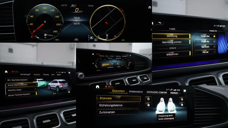 Mercedes-Benz GLE 400 d 4M AMG AIR BURM KeyGO 360 SoftClose 7М Гаранция , снимка 14 - Автомобили и джипове - 52837822