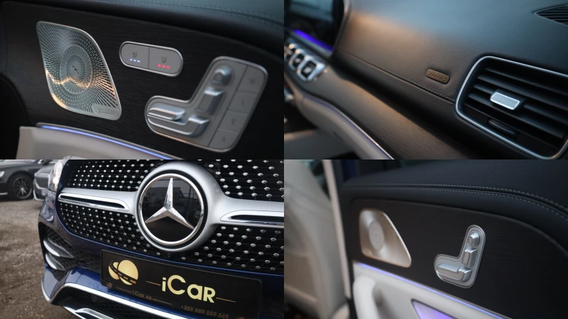 Mercedes-Benz GLE 400 d 4M AMG AIR BURM KeyGO 360 SoftClose 7М Гаранция , снимка 15 - Автомобили и джипове - 52837822