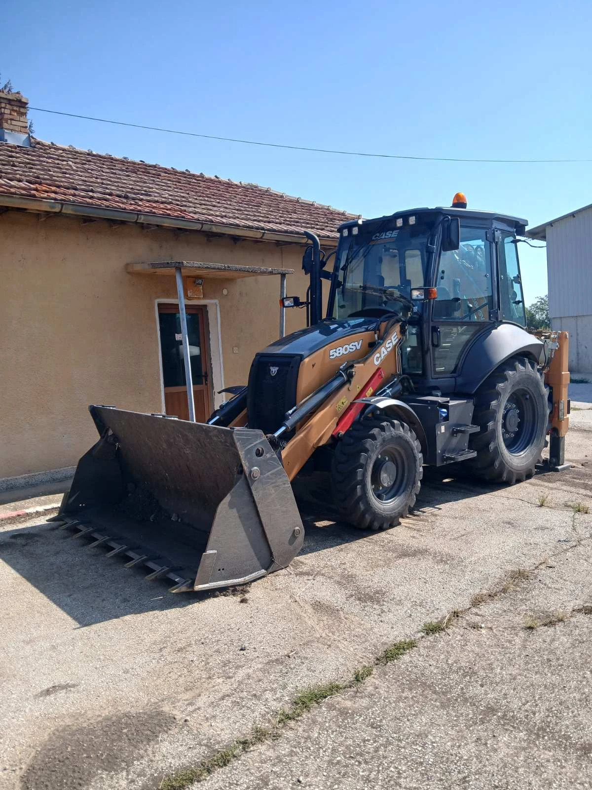 Багер Case 580 SV, снимка 1