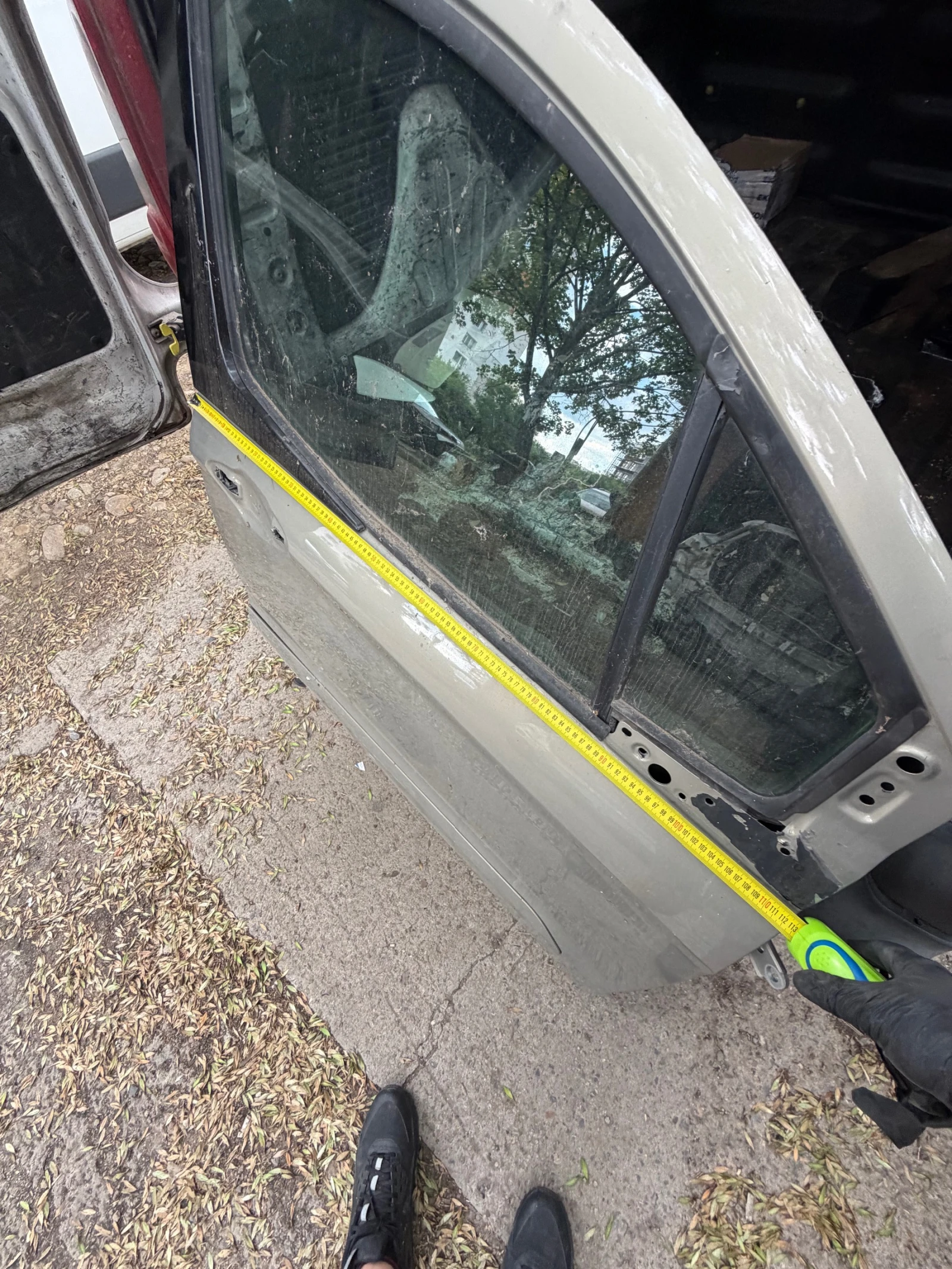 Ford Courier 2016г предна дясна врата, снимка 3 - Части - 55003217