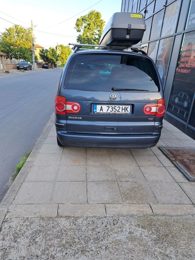 VW Sharan 1.9tdi, снимка 2 - Автомобили и джипове - 47613342