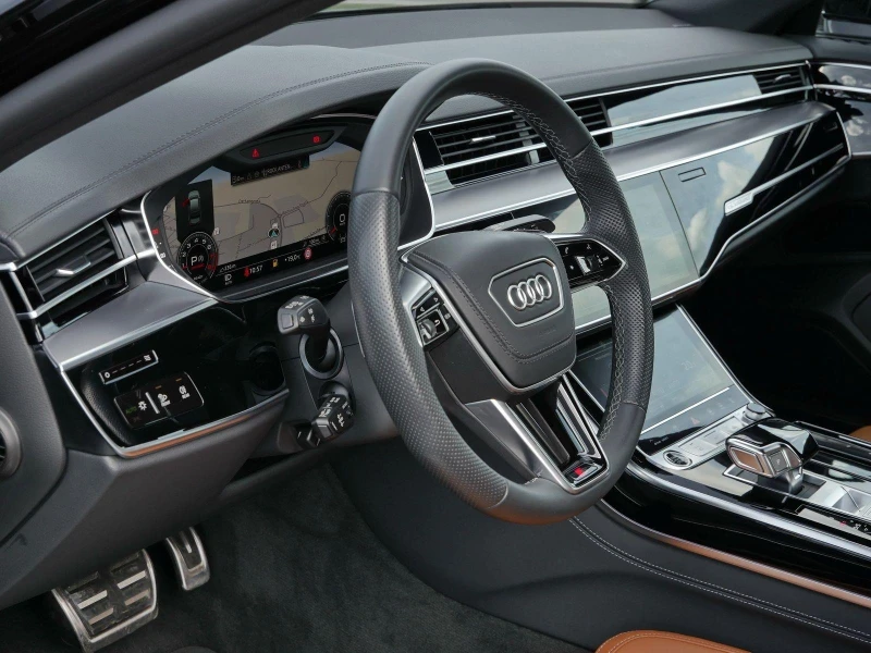 Audi A8 60 TFSI/S-LINE/QUATTRO/B&O/HEAD UP/MATRIX/360/LIFT, снимка 8 - Автомобили и джипове - 51219149