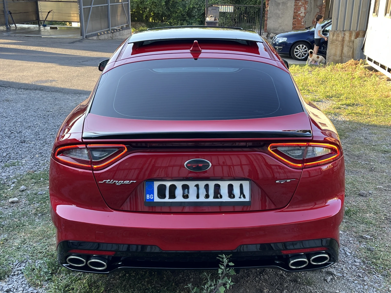 Kia Stinger 3.3 T-GDI GT2* Германия* Bastuck* Eibach* , снимка 3 - Автомобили и джипове - 55690451