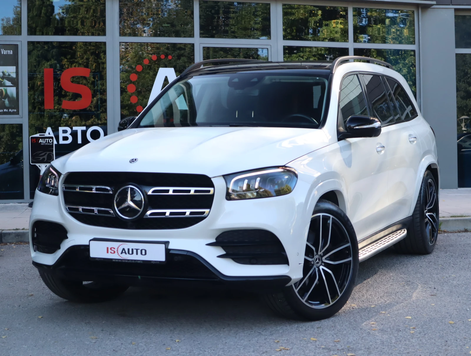 Mercedes-Benz GLS580 AMG/Burmester/HuD/Панорама/Обдухване