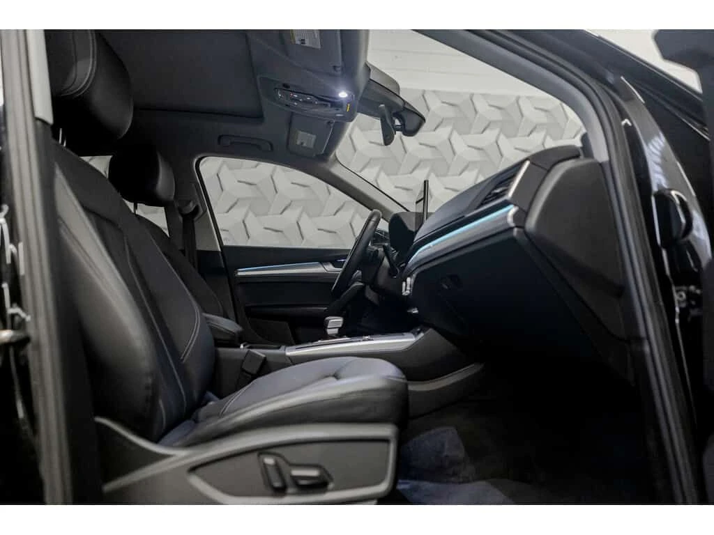 Audi Q5 45 TFSI quattro| MYTHOS BLACK| PANORAMA| AMBIENT| , снимка 13 - Автомобили и джипове - 54215067