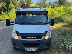 Iveco 35c18 Самосвал с кран до 3.5тона, снимка 6