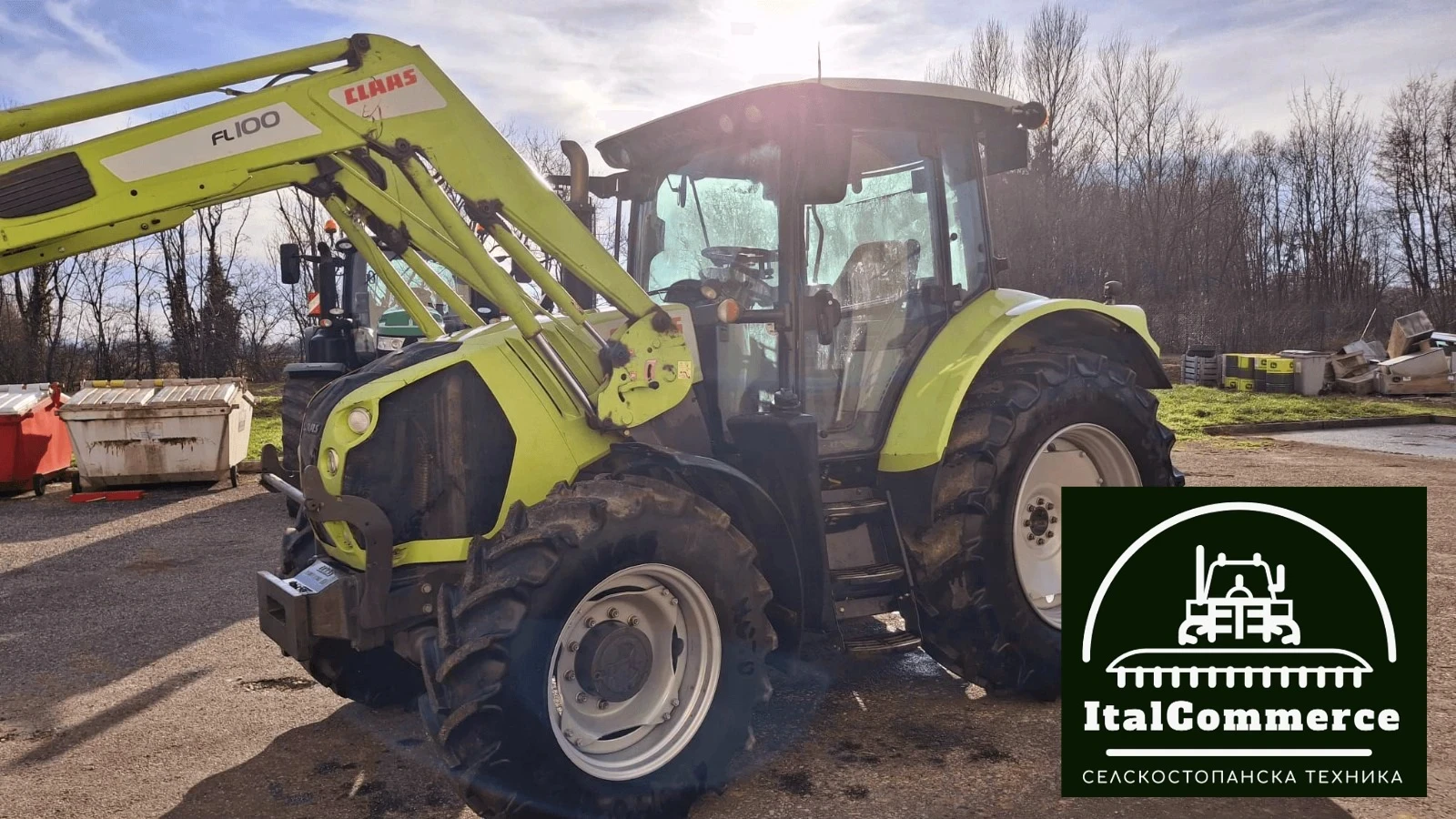 Трактор Claas Arion 520 - изображение 2