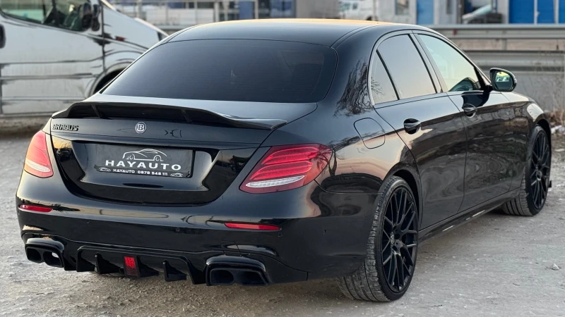 Mercedes-Benz E 220 d= BRABUS= 9G-TRONIC= BLIND SPOT= 360* КАМЕРА= , снимка 5 - Автомобили и джипове - 49441542