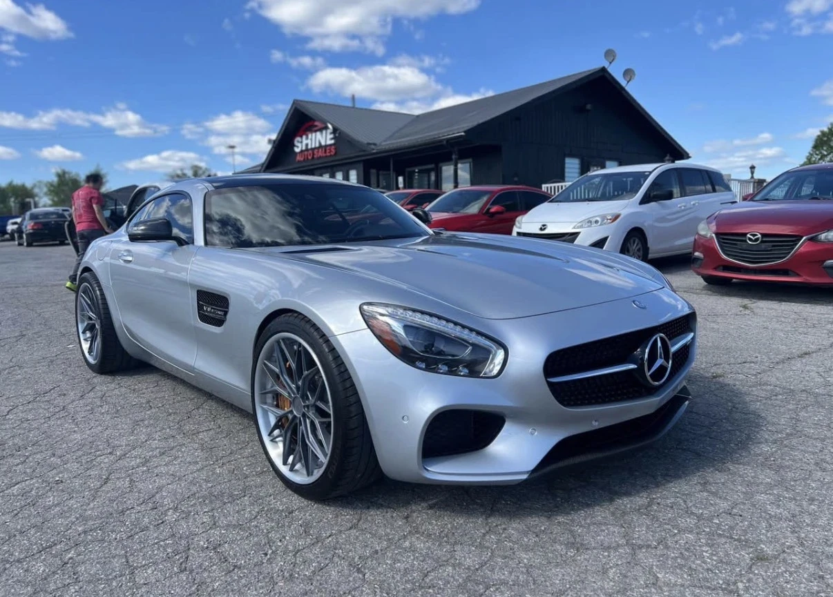 Mercedes-Benz GTS 34000KM * CARFAX * СЕРВИЗНА ИСТОРИЯ * , снимка 3 - Автомобили и джипове - 54800411