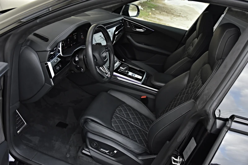 Audi SQ8 4.0 V8T B&O RS-SITZE CARBON 22-RS 360 NIG-VISION, снимка 8 - Автомобили и джипове - 52996480