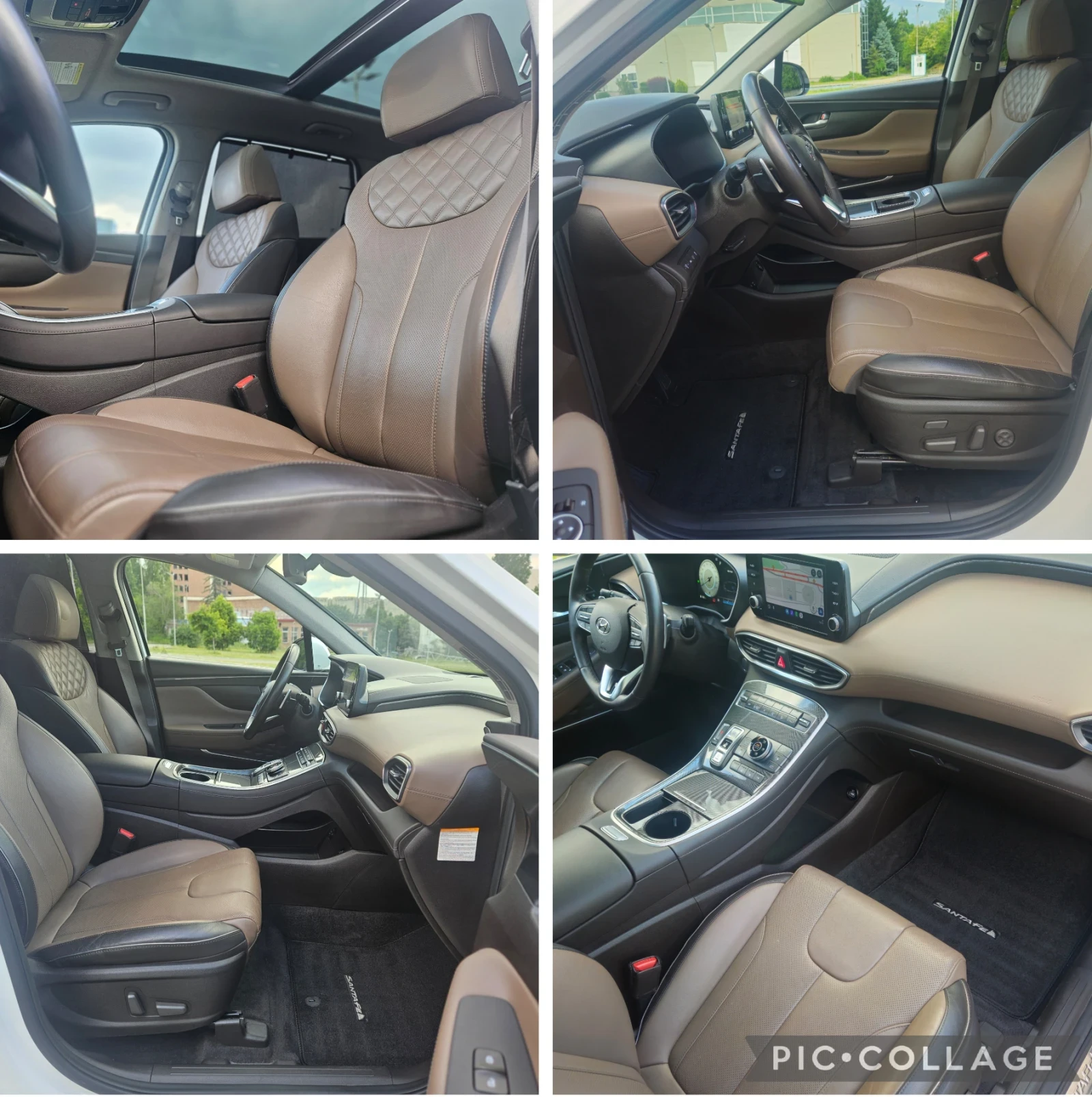 Hyundai Santa fe 1.6 T-GDI Hybrid AWD, снимка 10 - Автомобили и джипове - 54622670