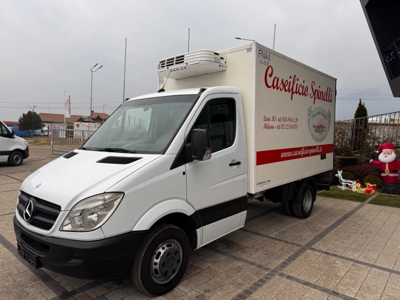 Mercedes-Benz Sprinter 413 CDI Хладилен + ток Клима 3.42м. до 3.5т., снимка 3 - Бусове и автобуси - 48967102