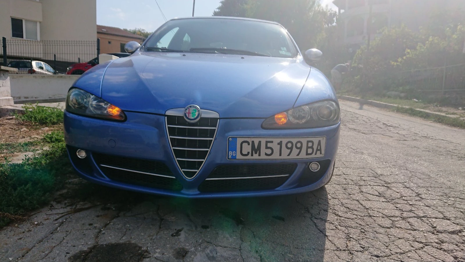 Alfa Romeo 147 1.9 Jtdm 16v blackline, снимка 12 - Автомобили и джипове - 54559490