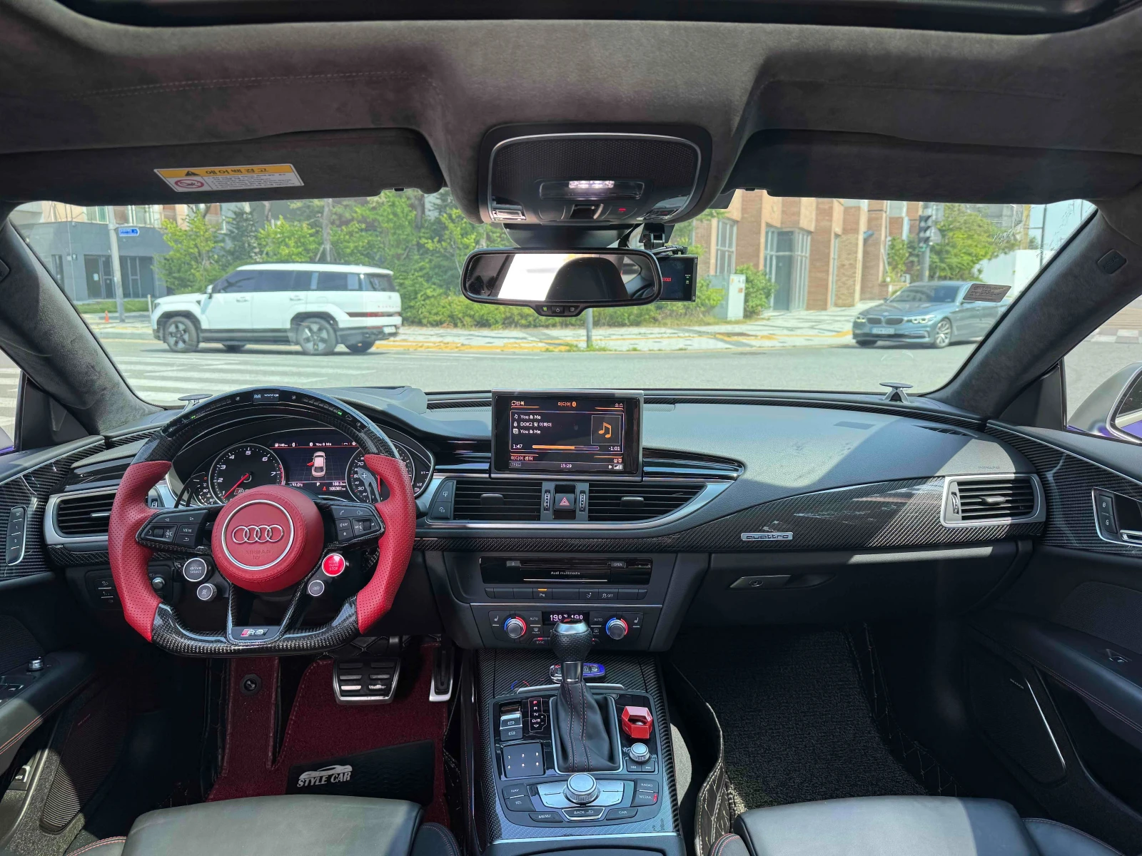 Audi Rs7 ЕЛ. БАГАЖНИК* HUD* ЛЮК* КРАЙНА ЦЕНА, снимка 8 - Автомобили и джипове - 55496044
