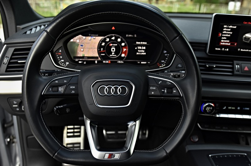 Audi SQ5 3XS LINE/Camera/Head up/Massage/Keyless/Matrix, снимка 11 - Автомобили и джипове - 46246144