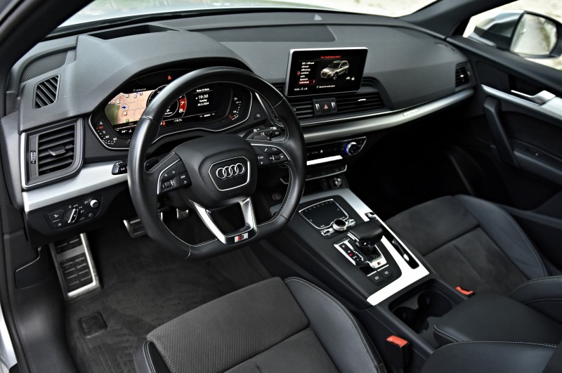 Audi SQ5 3XS LINE/Camera/Head up/Massage/Keyless/Matrix, снимка 9 - Автомобили и джипове - 46246144