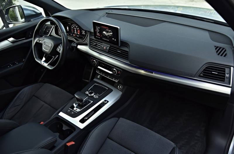 Audi SQ5 3XS LINE/Camera/Head up/Massage/Keyless/Matrix, снимка 13 - Автомобили и джипове - 46246144