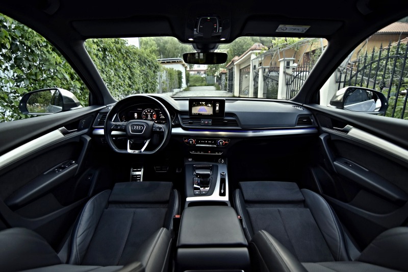 Audi Q5 3XS LINE/Camera/Head up/Massage/Keyless/Matrix, снимка 16 - Автомобили и джипове - 46246144